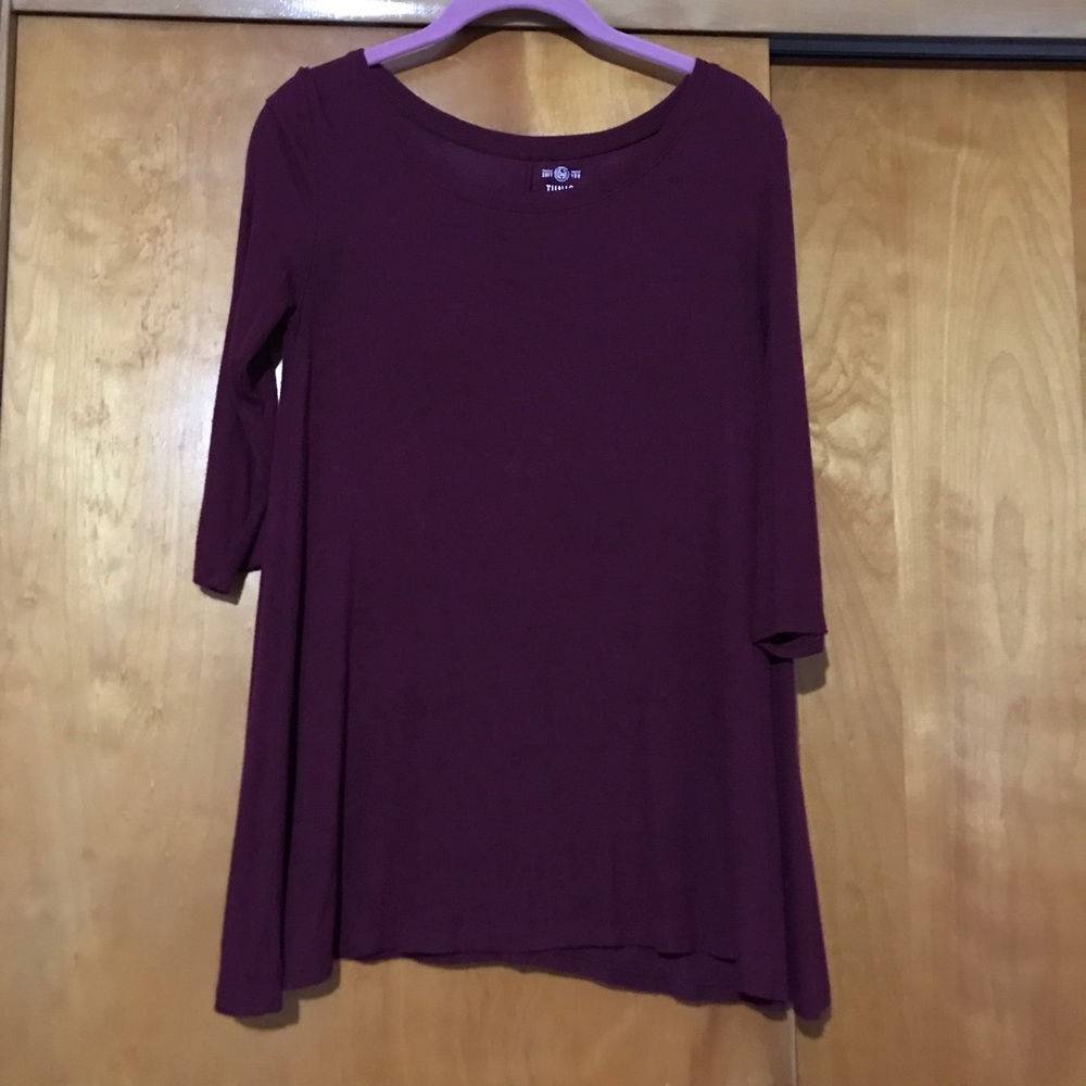 Maroon SO Tunic Tee